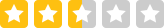 Yelp! 2.5 Star Rating