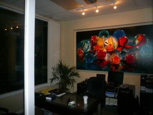 Marbles at Night by Cary Lichtenstein