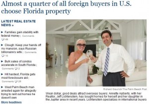 Foreign Buyers Love Florida Homes For Sale