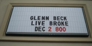 Glenn Beck Broke In Jupiter!