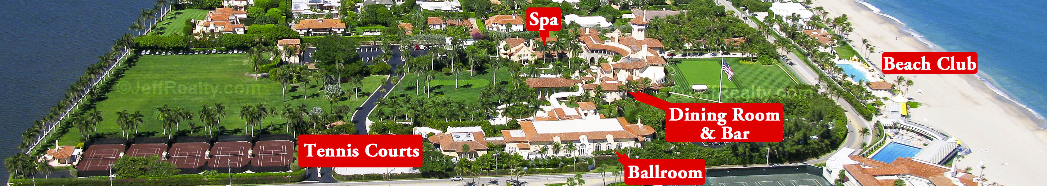 Exclusive Never Before Seen - Mar A Lago Aerial 7 Close Up2
