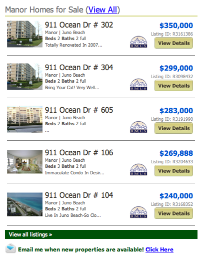 Manor Homes for Sale (View All) listings