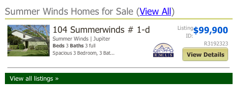 mls search Summer Winds Homes for Sale (View All)