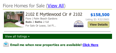 Fiore Condos listings