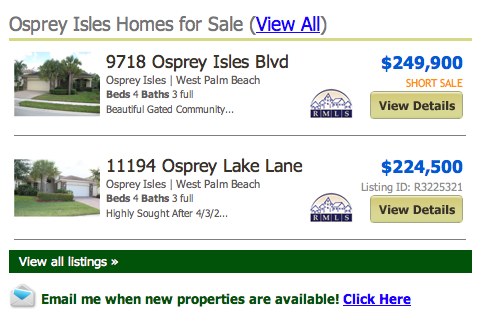 Osprey Isles Homes