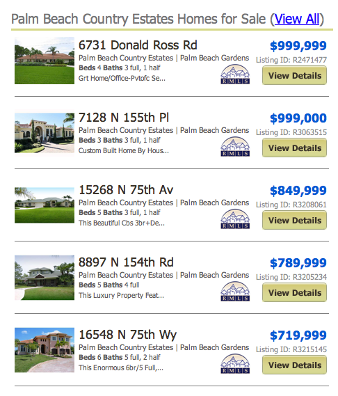 Palm Beach Country Estates