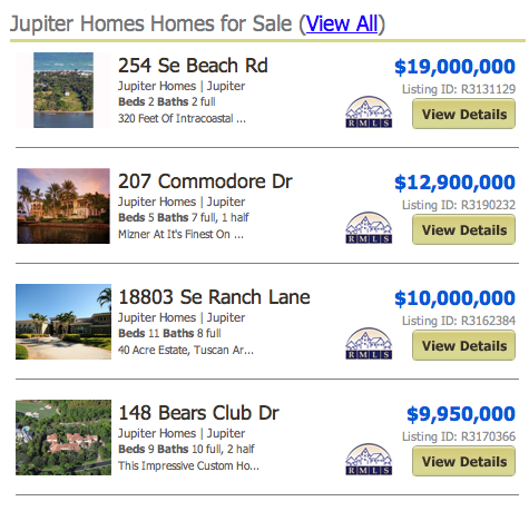 Penn Waterway Jupiter Homes