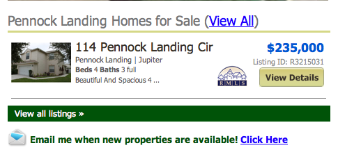 Pennock Landing Jupiter Homes