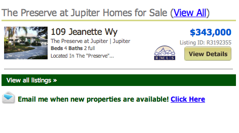 Preserve at the Shores Jupiter Homes