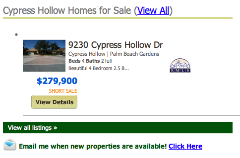 Cypress Hollow Palm Beach Gardens