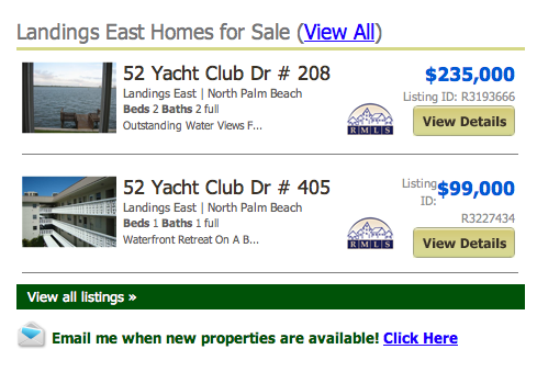 Landings East North Palm Beach Condos