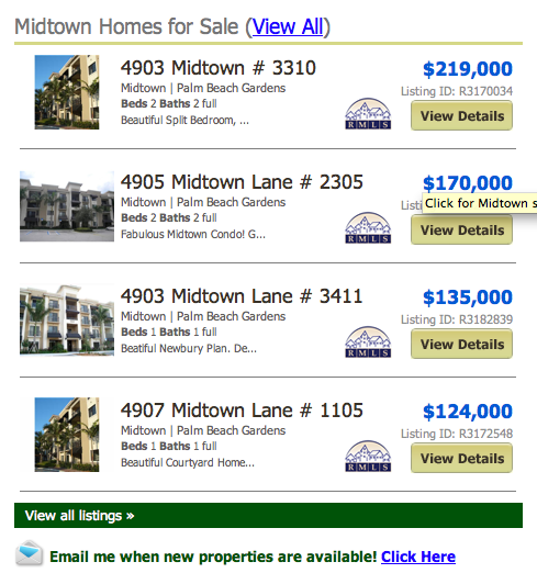 Midtown Palm Beach Gardens Condos