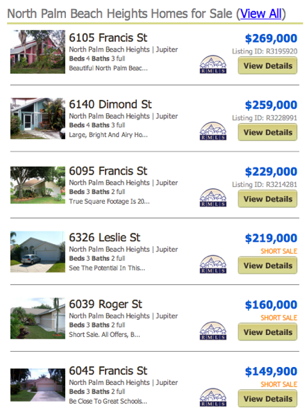 North Palm Beach Heights Jupiter Homes