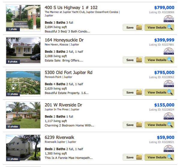 Oakwood Estates Jupiter homes
