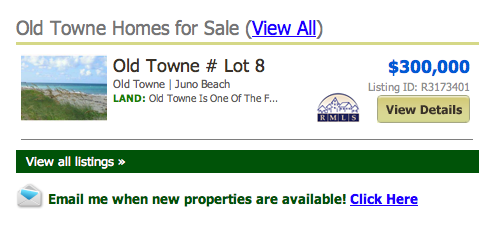 Old Towne Juno Beach Homes