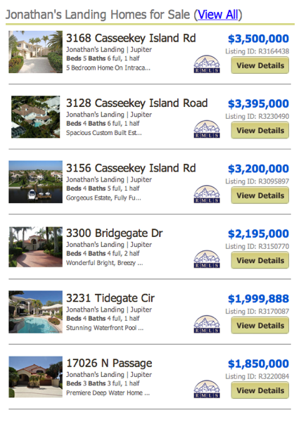 Windward Village Jonathan’s Landing Golf Villas