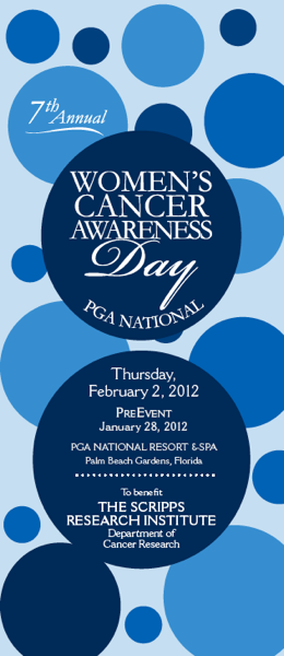 Women’s Cancer Awareness Day PGA National 2012