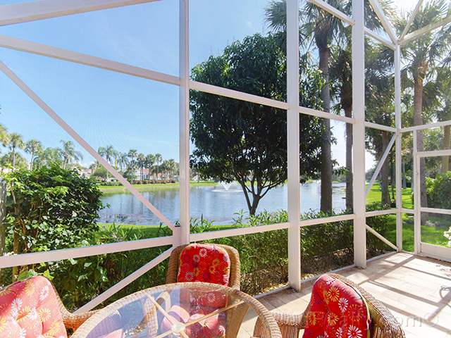 12931 Oak Knoll Drive - View from Screened Patio