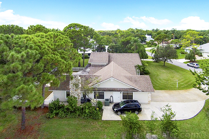 6137 Eagle's Nest Drive - Aerial View