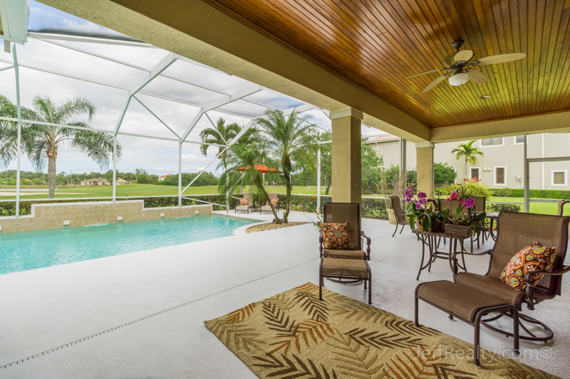 7631 Woodsmuir Drive | Screened Pool & Patio | Bay Hill Estates | West Palm Beach