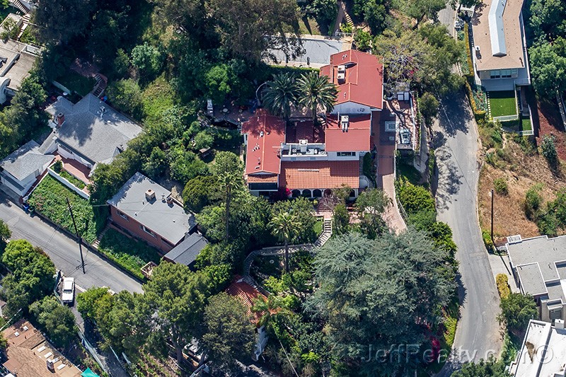 William Shatner/Captain Kirk's Estate at 3674 Berry Drive in Studio City, California