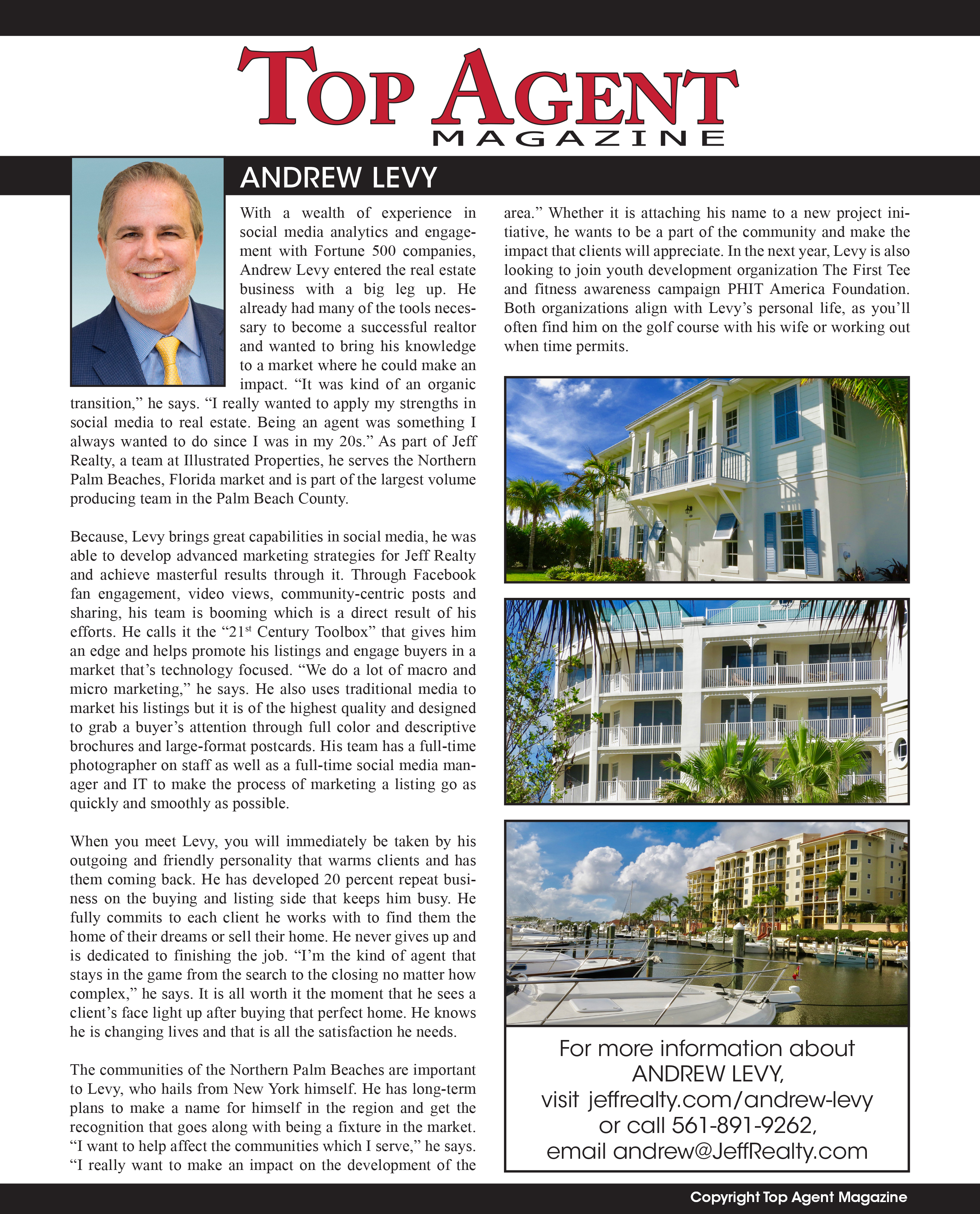Andrew Levy, Real Estate West Palm Beach