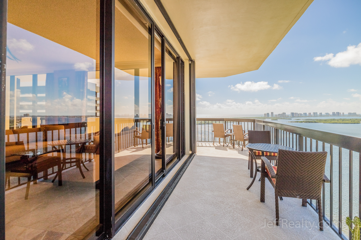  115 Lakeshore Drive PH-47 | Balcony & View | Old Port Cove | North Palm Beach