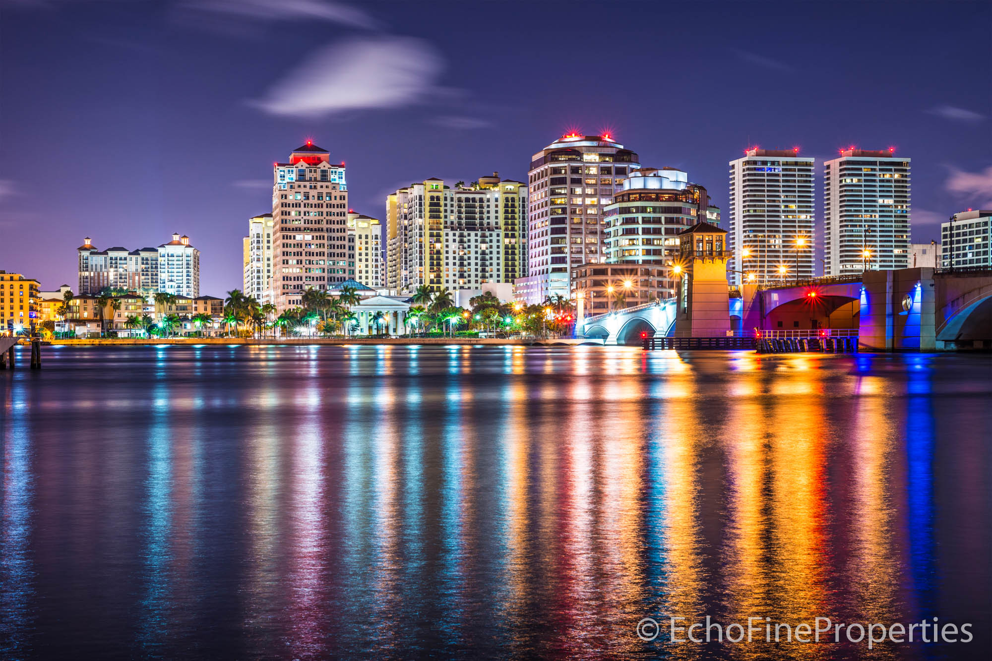 City-Plaza West Palm-Beach_night