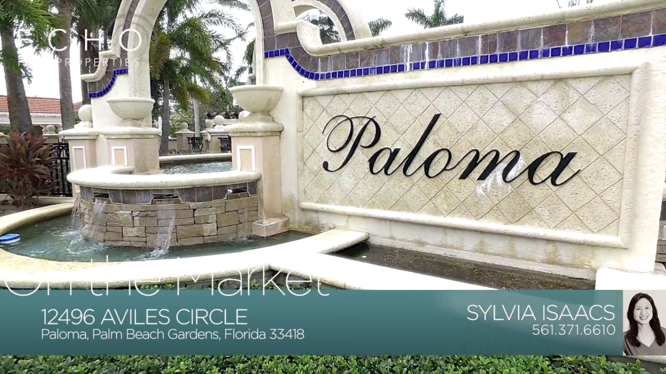 On The Market Palamo In Palm Beach Gardens Echo Fine Properties On The Market Paloma In Palm Beach Gardens