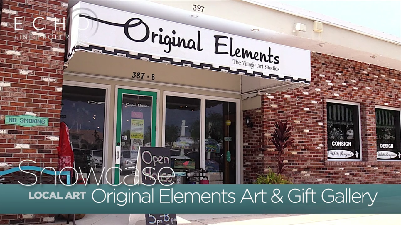 Original Elements Art and Gift Gallery in Tequesta, FL.